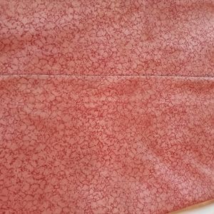 Cotton Fabric Mauve swirl color, 1 3/4 yd